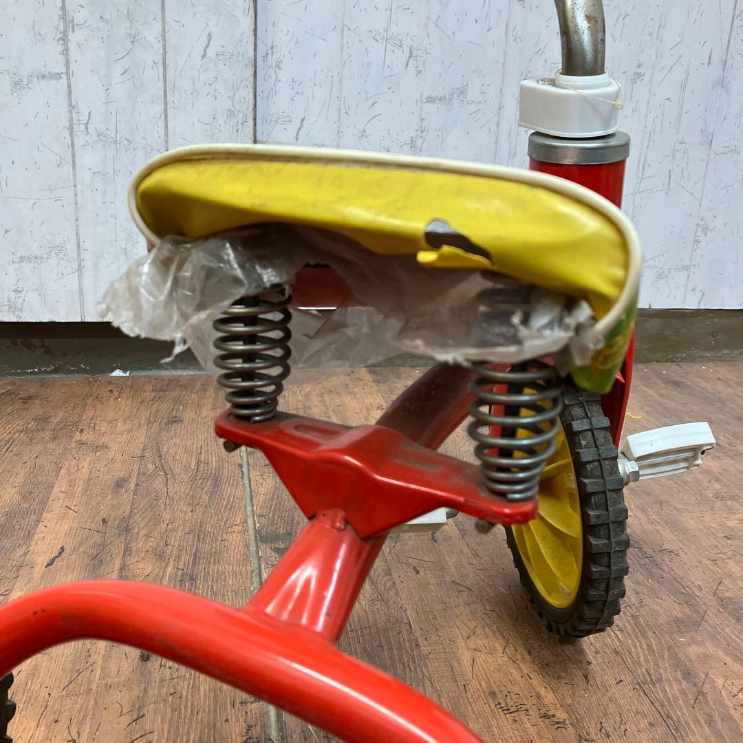 昭和レトロ バンビ ラブリーチャイルド ヴィンテージ 三輪車 レッド 当時物希少