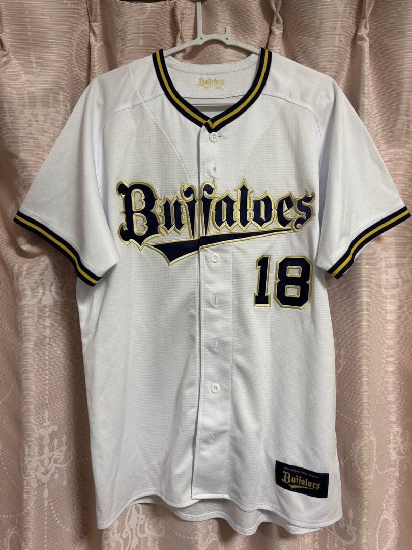 オリックス 宮城大弥選手 サイン入りユニフォーム Lサイズ