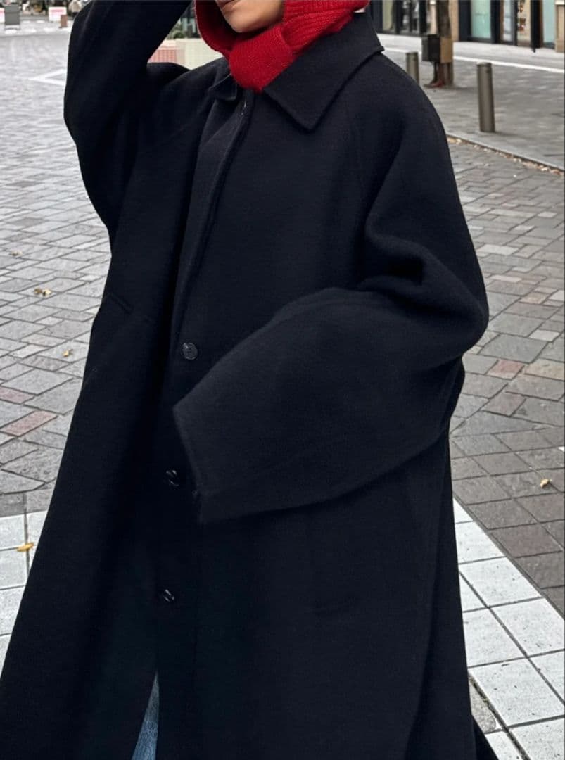 【Eongul ヨングル】Cashmere Wool Overcoat