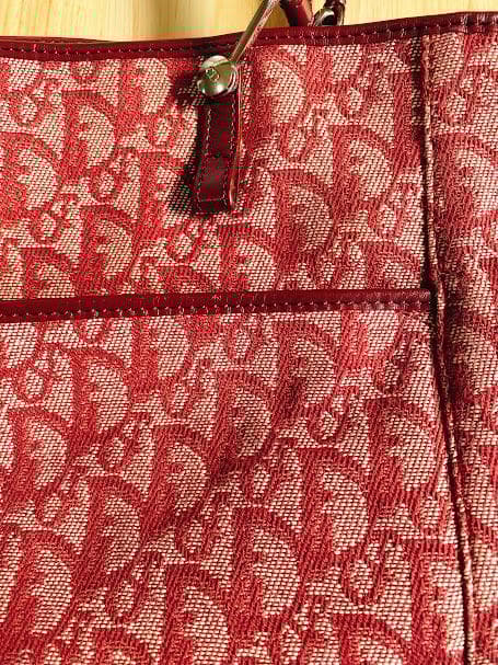 【美品】 Christian Dior トロッター トートバッグ