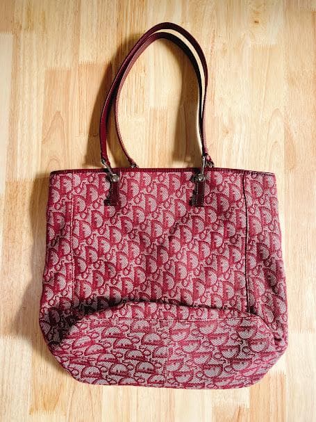 【美品】 Christian Dior トロッター トートバッグ