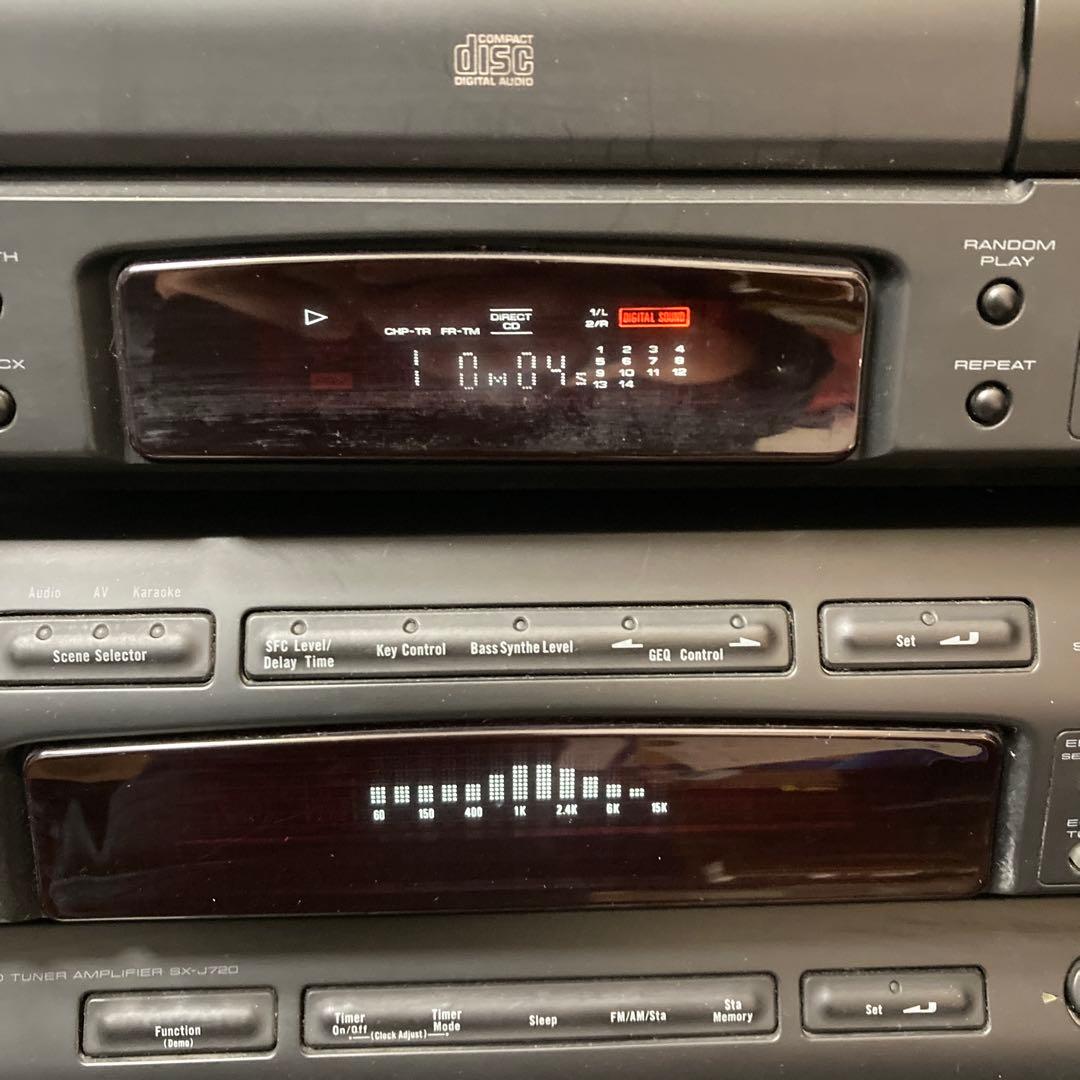 【貴重な逸品】Pioneer パイオニア システムコンポ一式 、リモコン付き