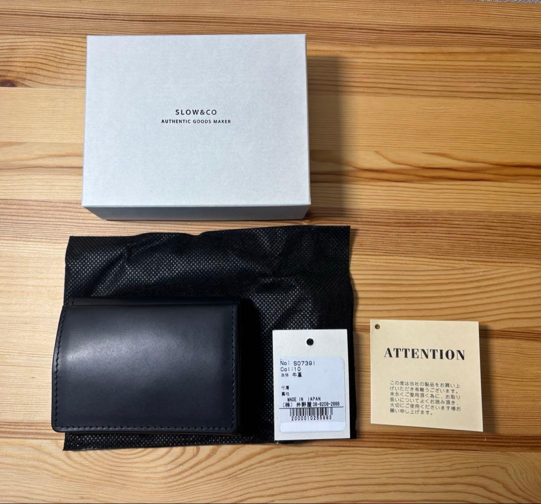 【新品未使用】SLOW スロウ 三つ折り財布 herbie so739i