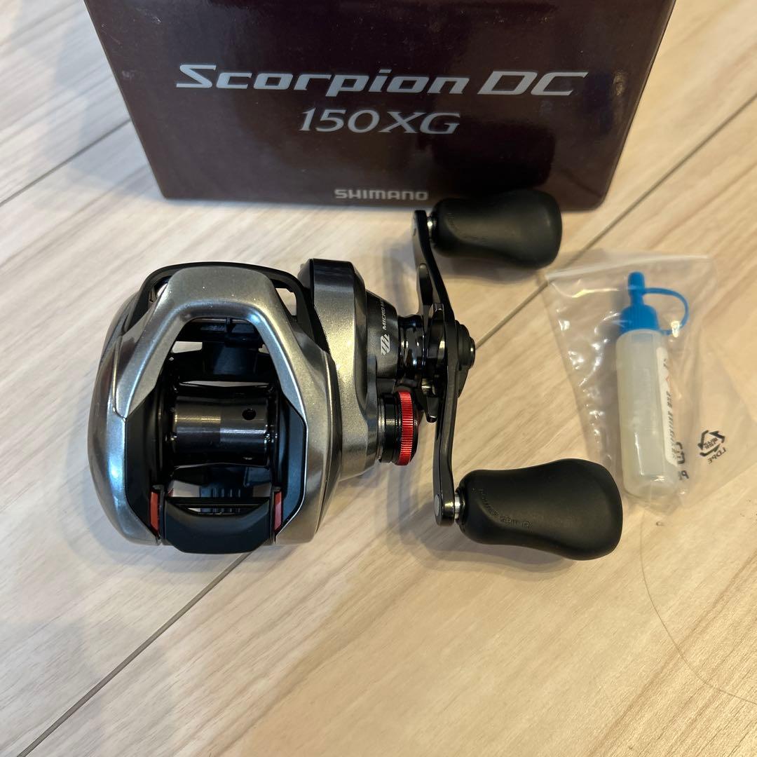 未使用品⚫︎SHIMANO Scorpion DC 150XG ベイトリール