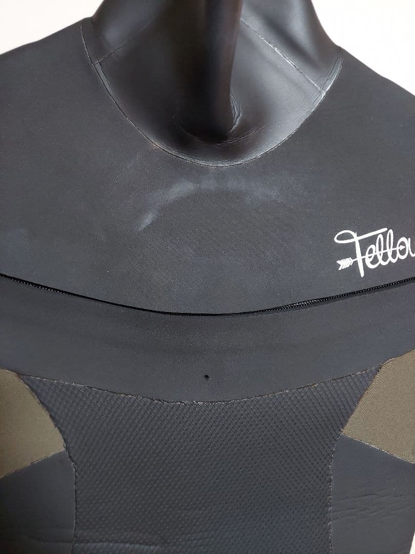 FELLOW レディース セミドライ ロングチェストジップ 5x3mm