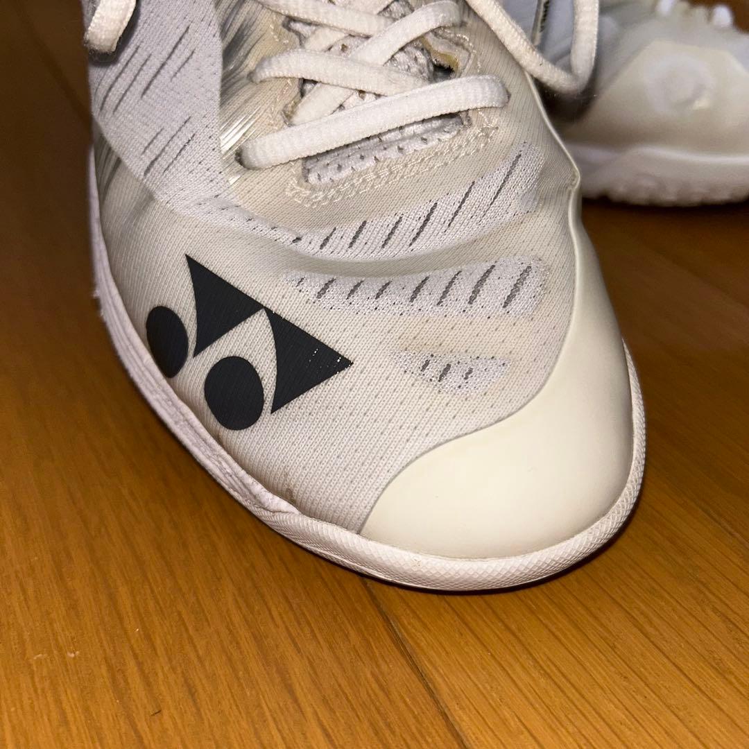YONEX 75周年 エアラスz ホワイト バドミントンシューズ 27cm