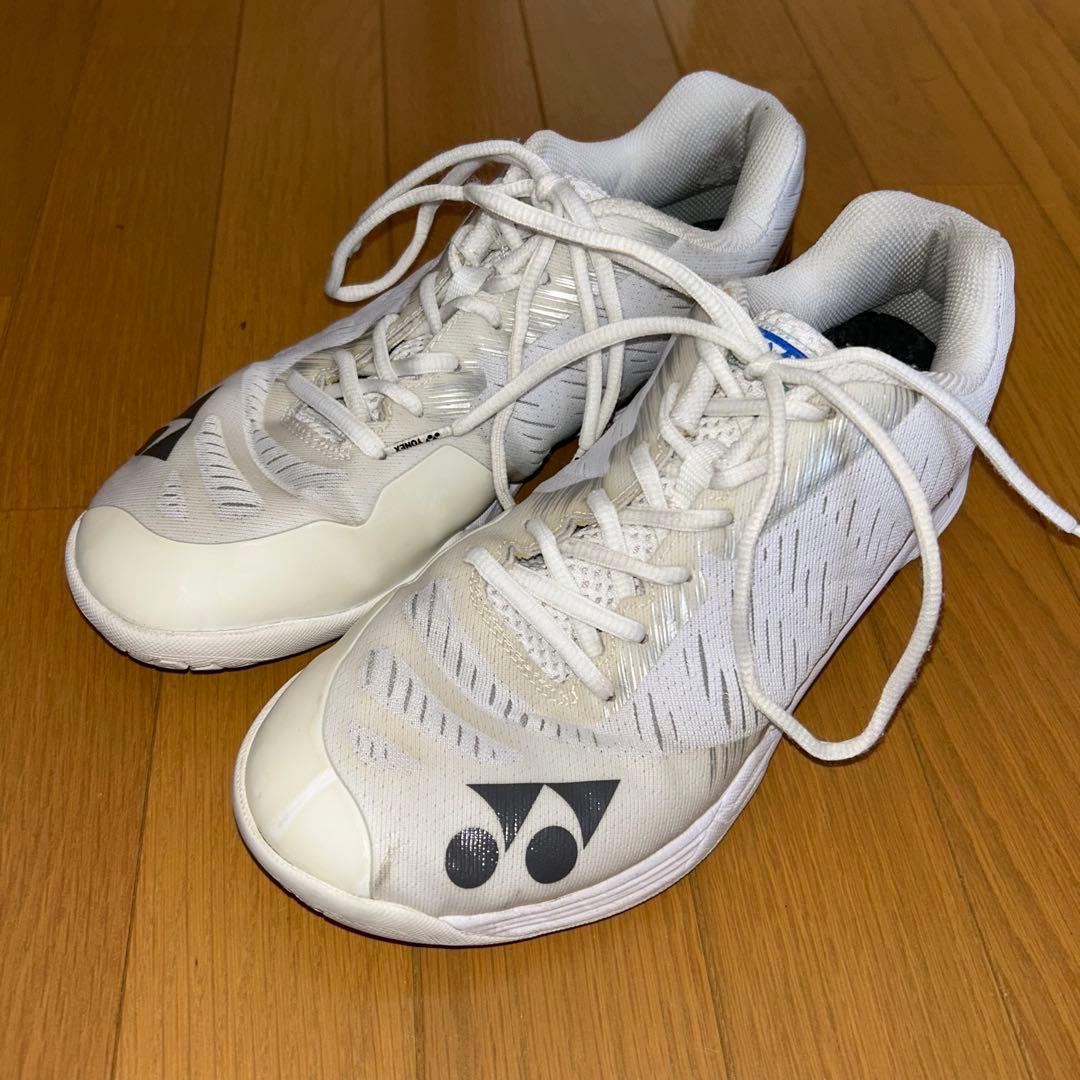 YONEX 75周年 エアラスz ホワイト バドミントンシューズ 27cm