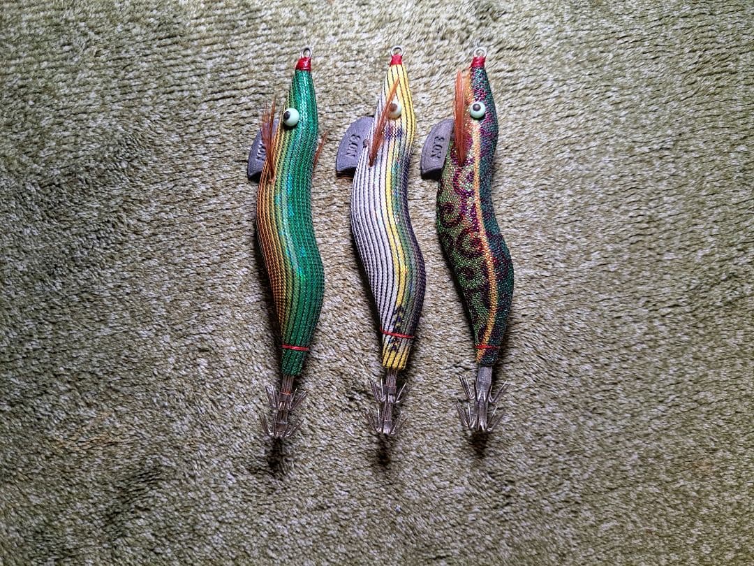 廃盤　餌木猿3号　3本セット