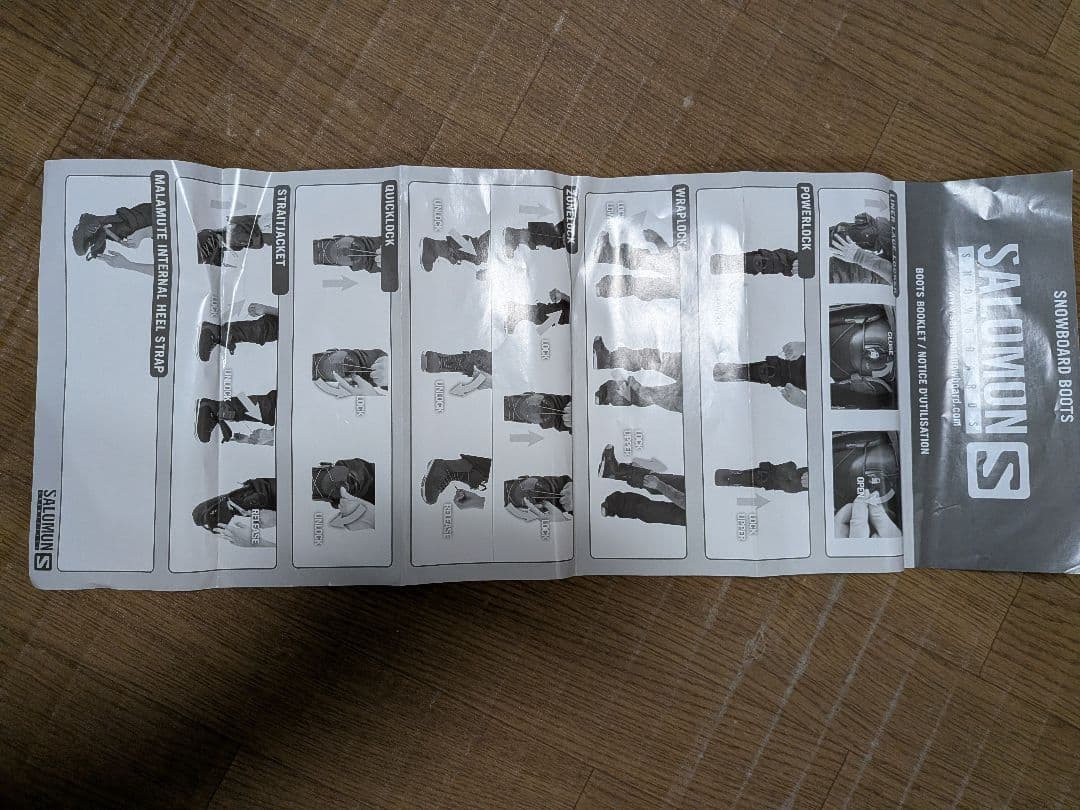 SALOMON　TITAN Ｓ 28センチ　スノーボードブーツ ブラック/レッド