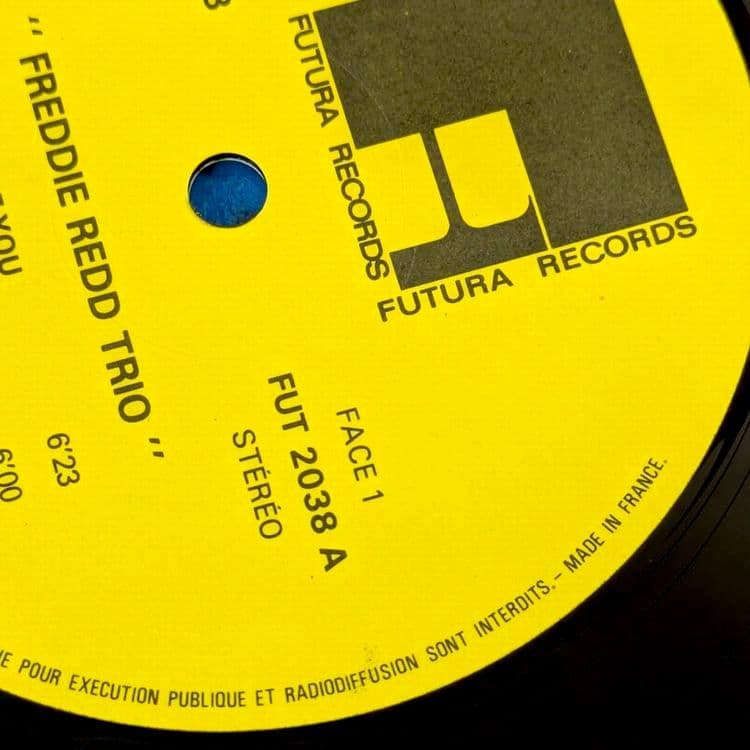 仏オリジナル盤フレディ・レッド『Under Paris Skies』Futura