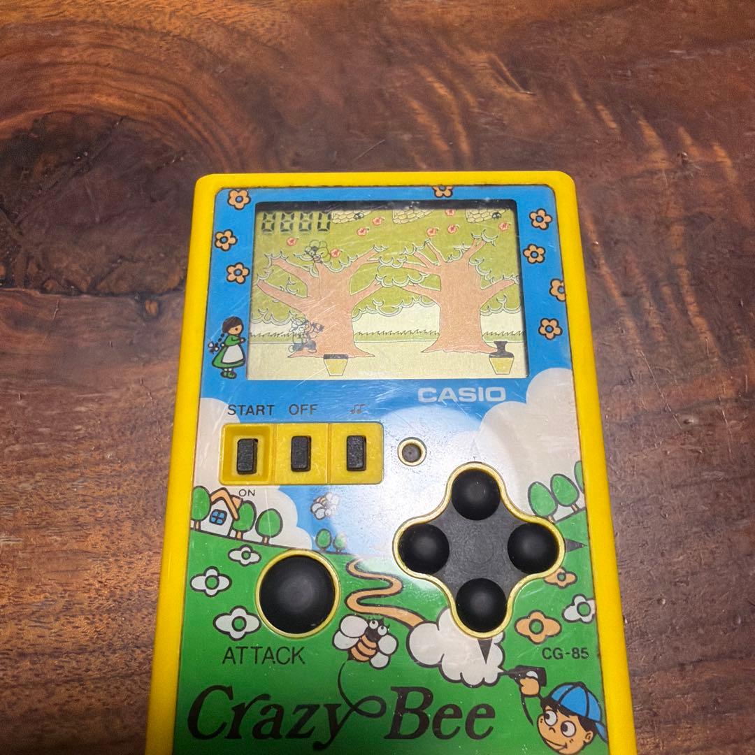 1984年 CASIO カシオ Crazy Bee レトロ ゲーム