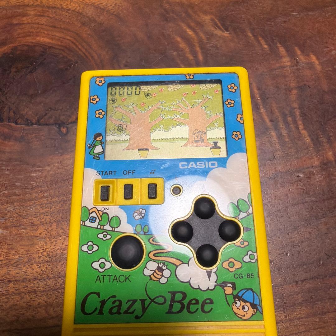 1984年 CASIO カシオ Crazy Bee レトロ ゲーム