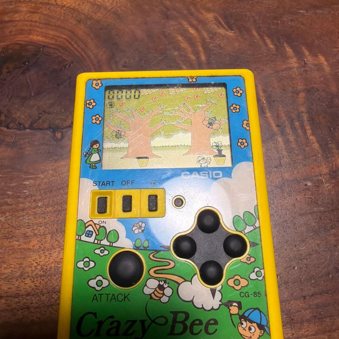 1984年 CASIO カシオ Crazy Bee レトロ ゲーム