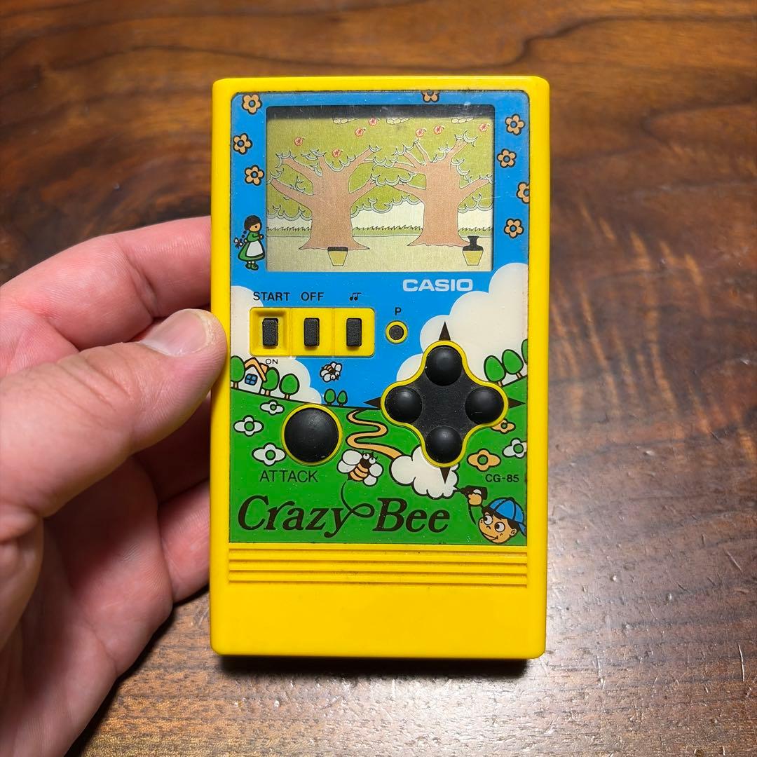1984年 CASIO カシオ Crazy Bee レトロ ゲーム