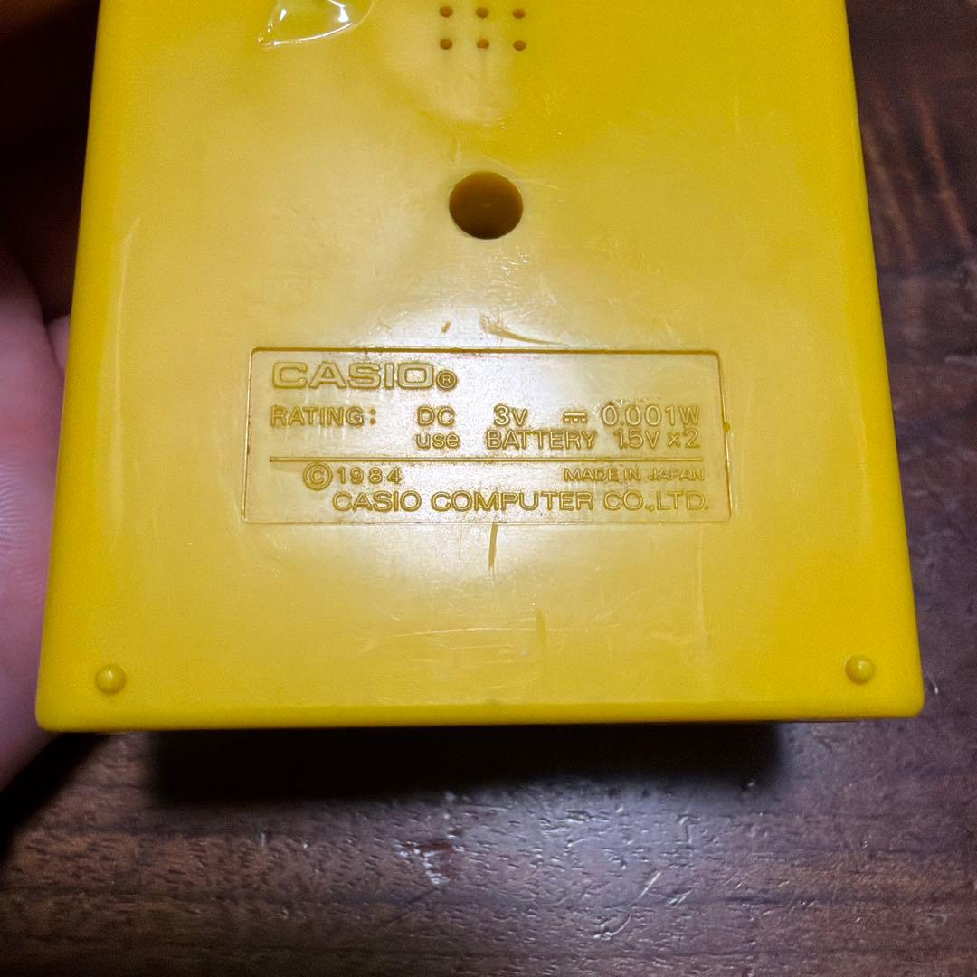1984年 CASIO カシオ Crazy Bee レトロ ゲーム