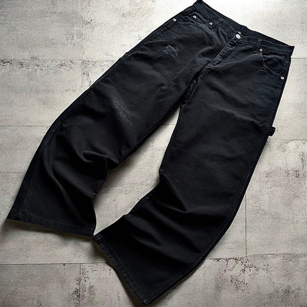 完売品 Dickies ダックペインターパンツ バギーデニム リーバイス 569
