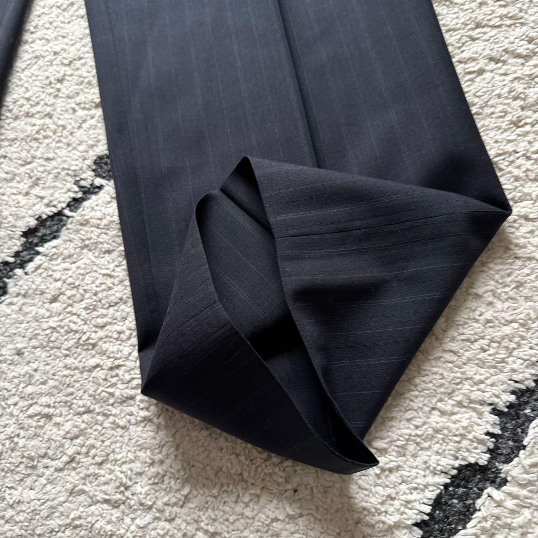 ポロバイラルフローレン　スーツ　セットアップ　ネイビー　ストライプ　イタリア製