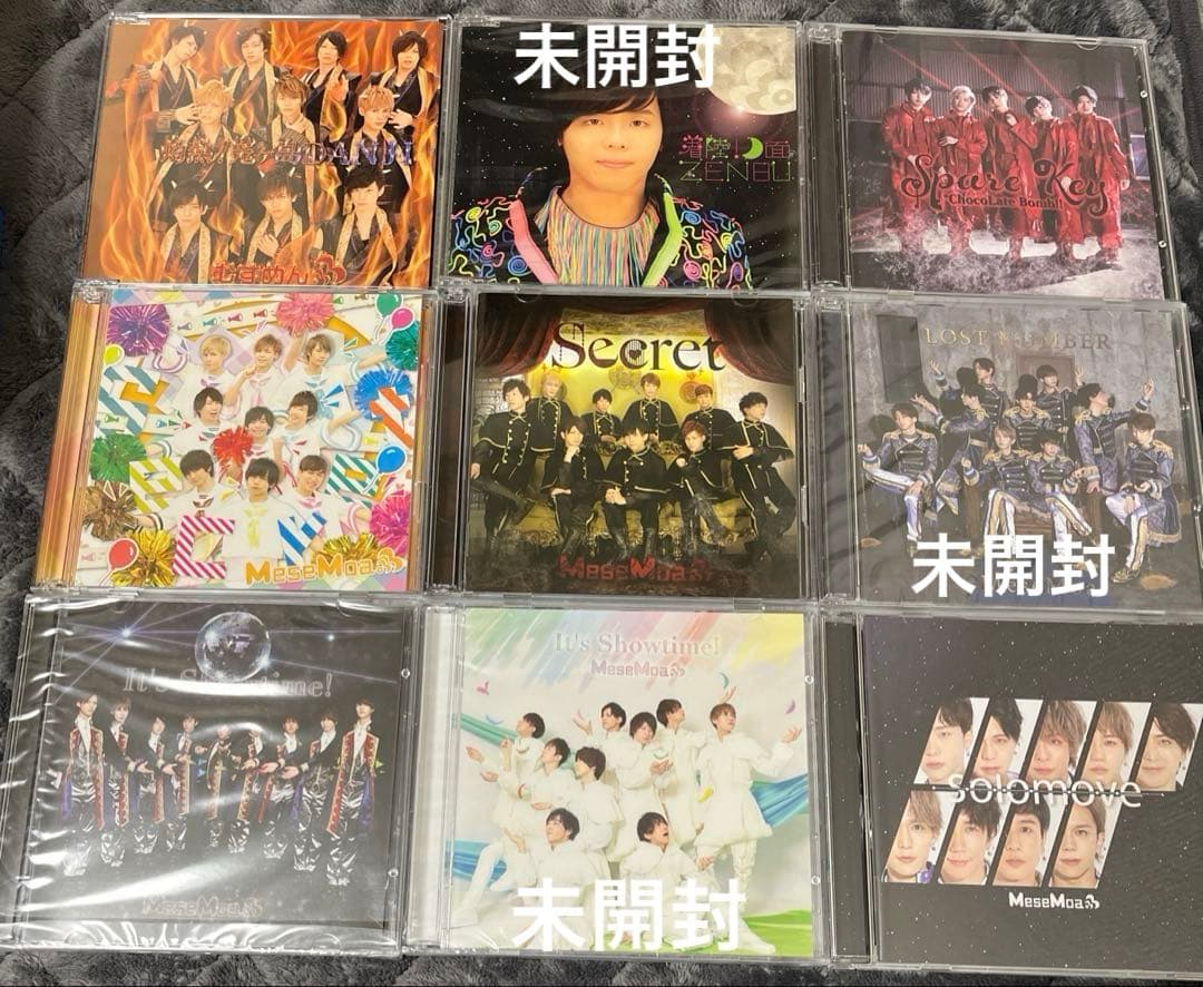 バラ売り不可　むすめん。　めせもあ。　mesemoa.　まとめ売り　CD　DVD