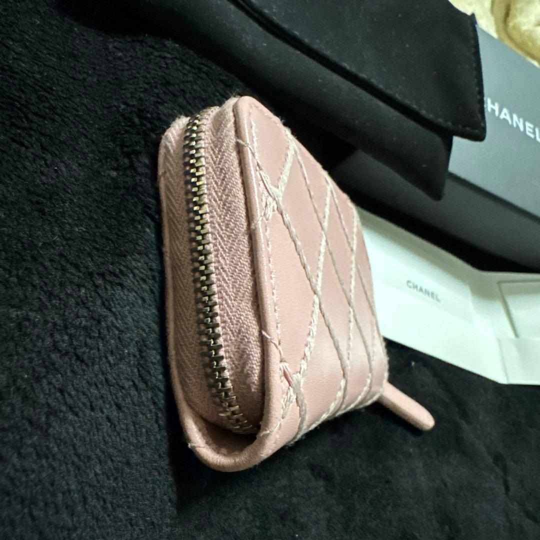 CHANEL ピンク  カードケース