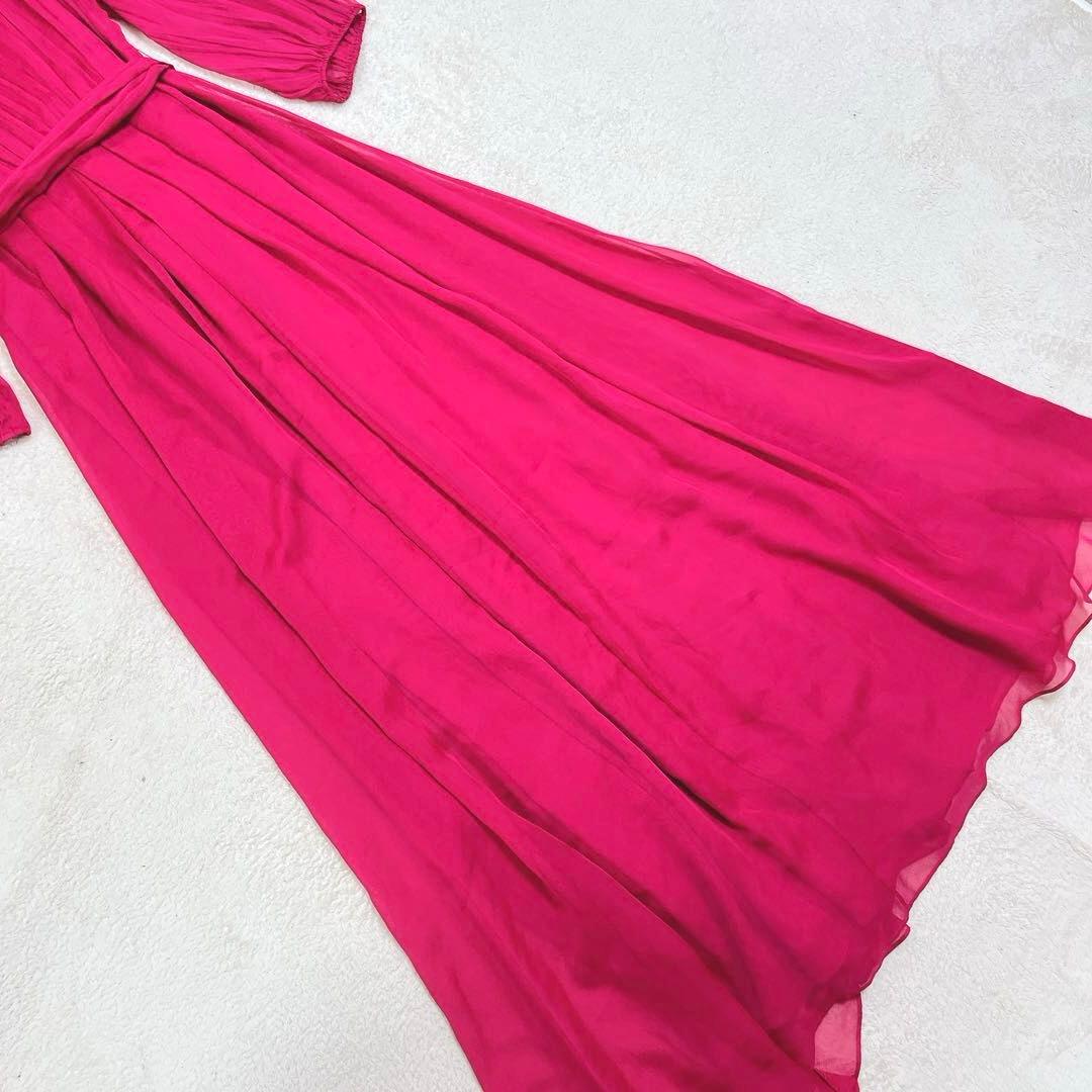 美品◇MAX＆coロングドレス　ピンク