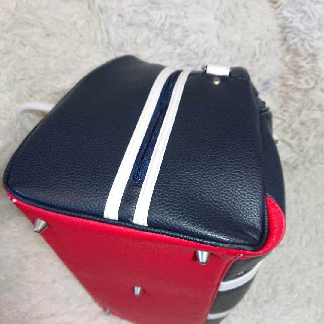 トミーヒルフィガー　ゴルフバッグ ボストンバッグ　ネイビー　2Way