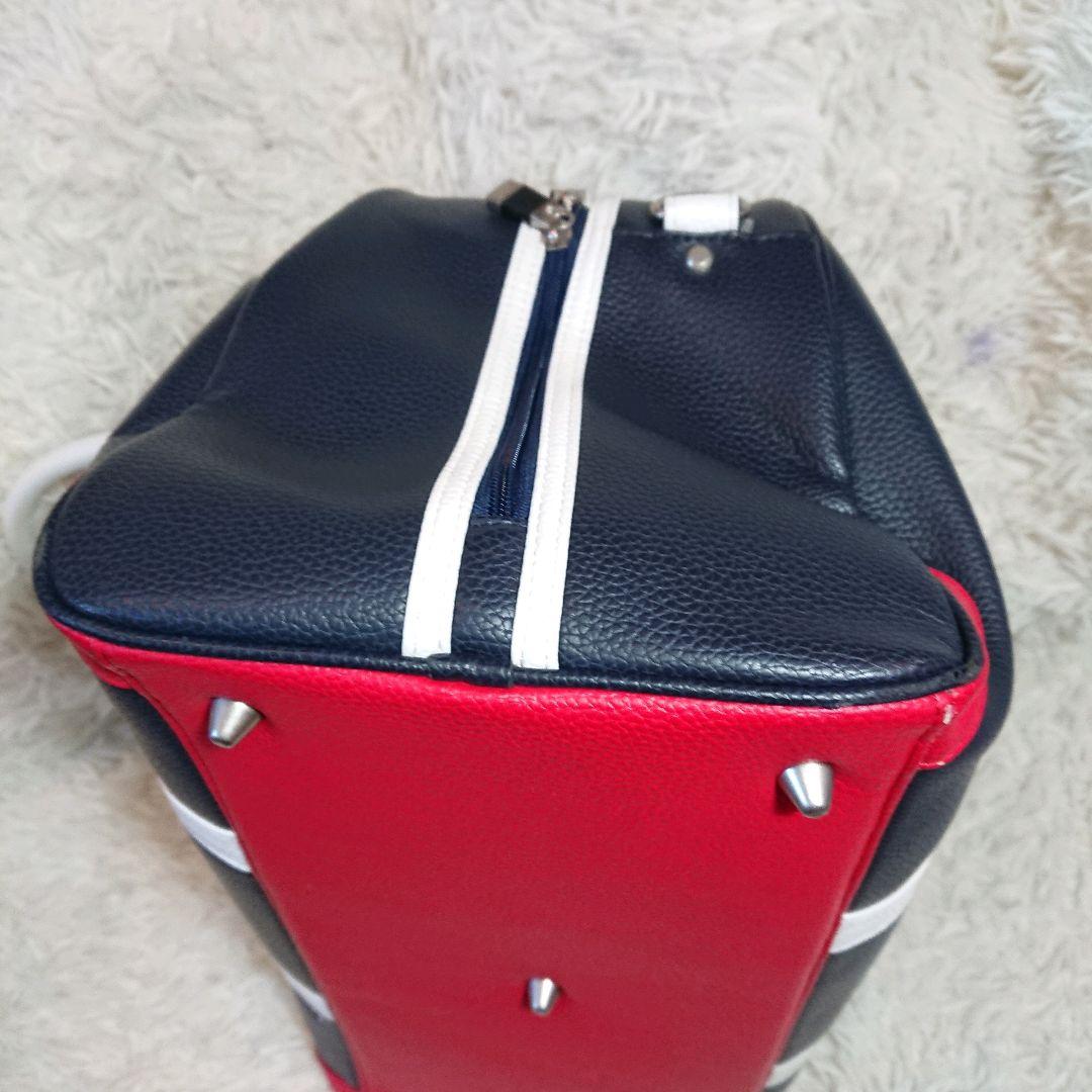 トミーヒルフィガー　ゴルフバッグ ボストンバッグ　ネイビー　2Way