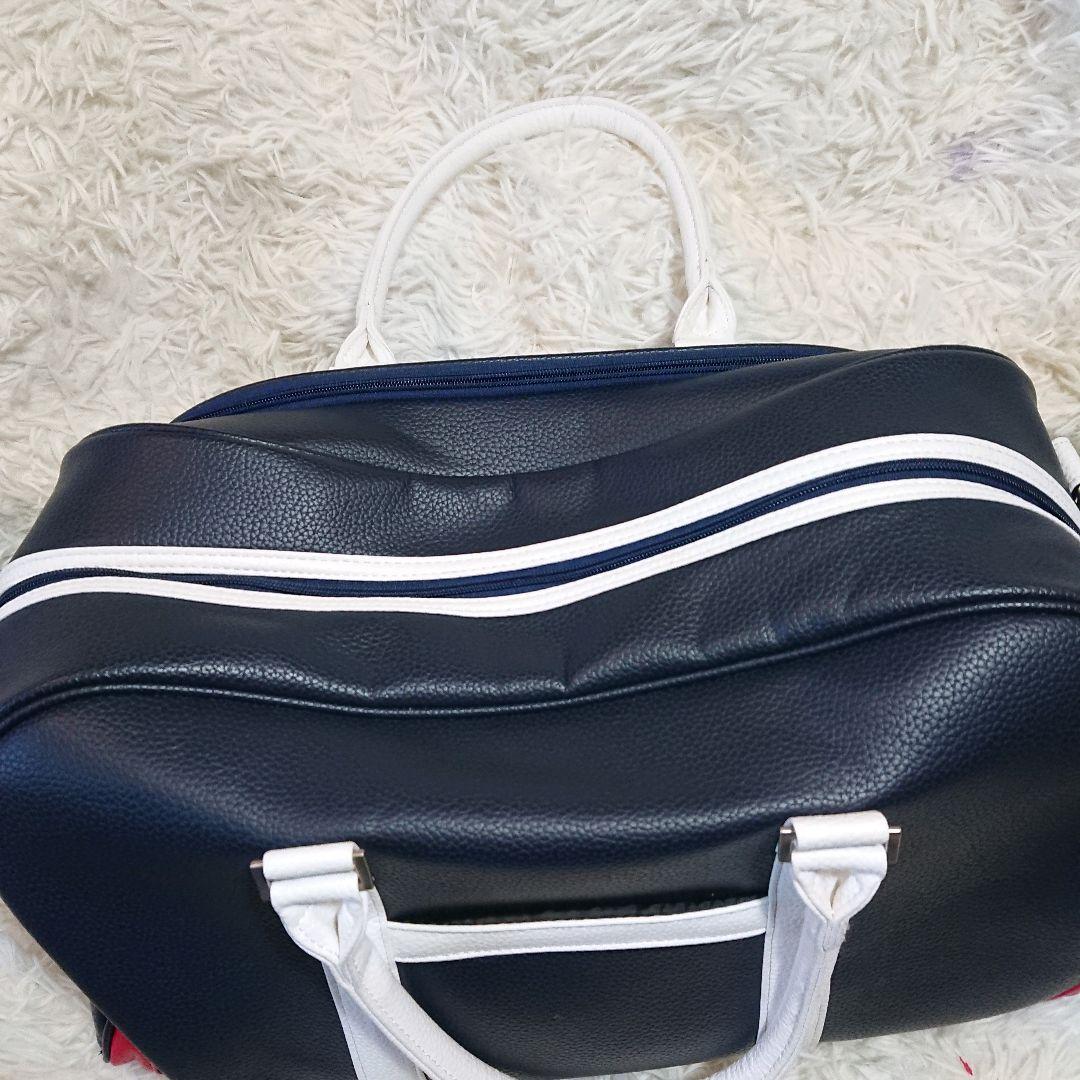 トミーヒルフィガー　ゴルフバッグ ボストンバッグ　ネイビー　2Way