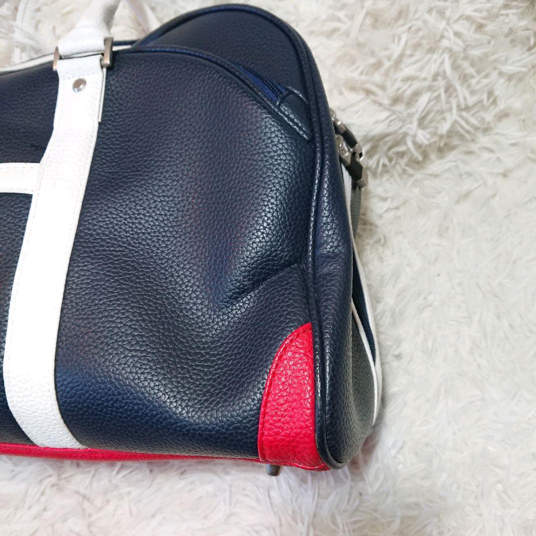 トミーヒルフィガー　ゴルフバッグ ボストンバッグ　ネイビー　2Way