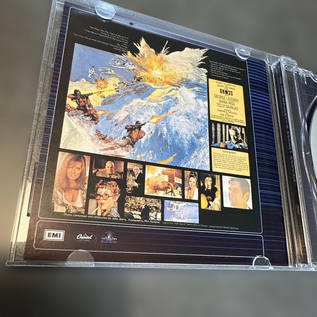 オリジナルサウンドトラックCD「女王陛下の007」デジタルリマスター拡張盤