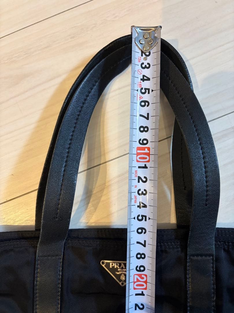 PRADA プラダ　ミニ　トートバッグ　ハンドバッグ　ナイロン　ブラック