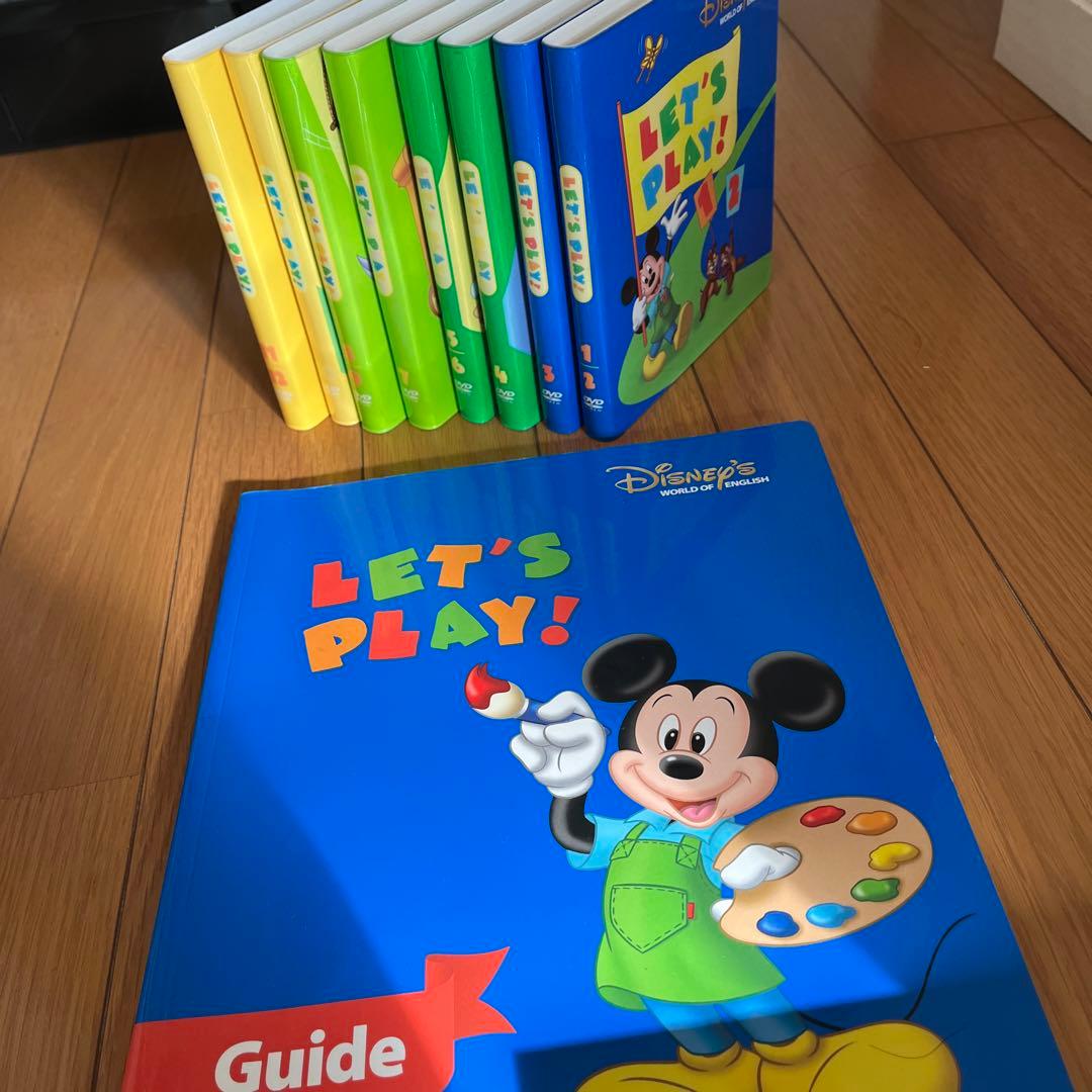レッツプレイ dwe let's play ミッキー　英語　ディズニー　DVD