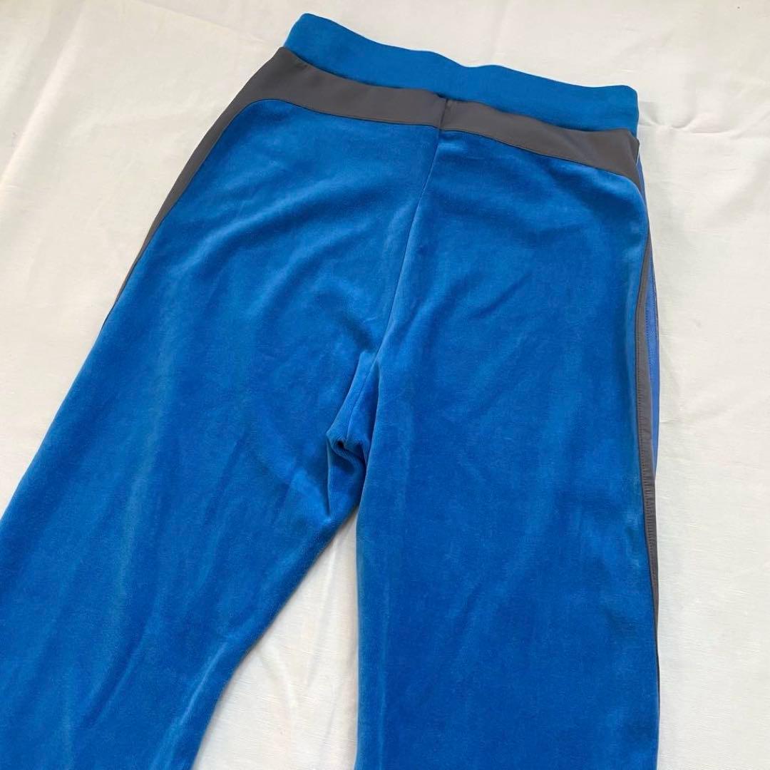 MAISON SPECIALメゾンスペシャル サイドライン フレアパンツ ベロア