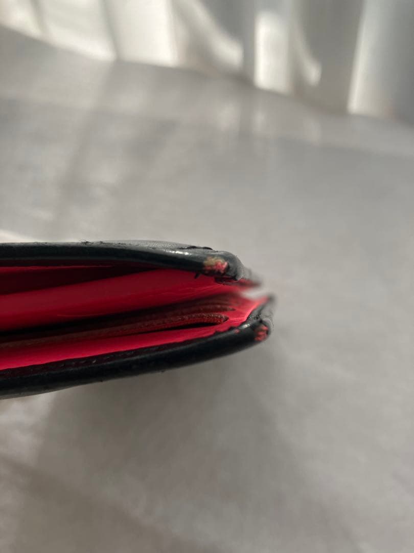 シャネル 長財布 カンボンライン ブラック ピンク