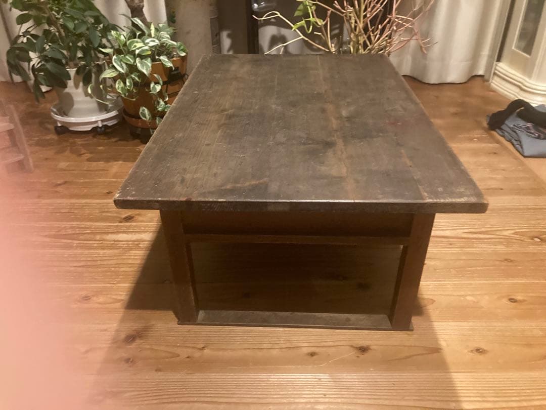 昭和レトロ　木製文机　ローテーブル　14