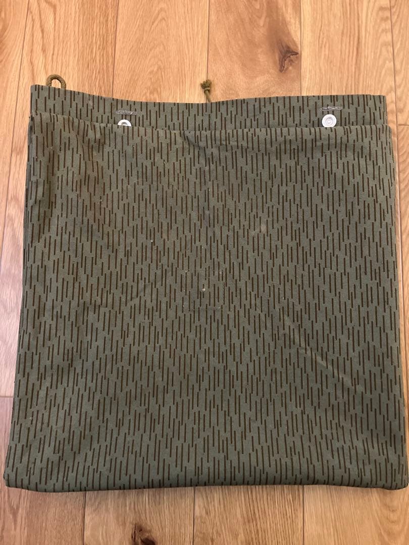 3*1様 東ドイツ軍放出 テントシート レインドロップカモフラージュ 軍幕