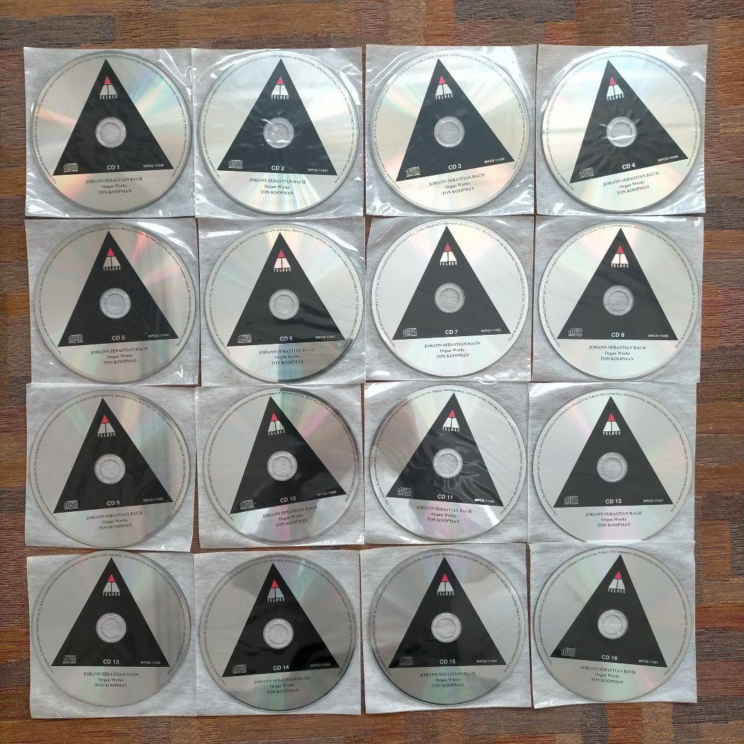 バッハ:オルガン作品全集 コープマン(OG) アムステルダム・バロックcho.