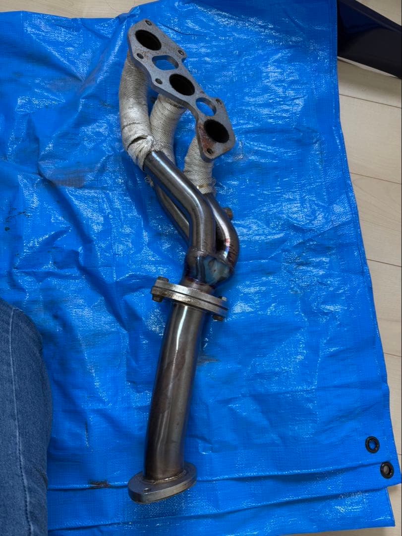 kira18クラウン　ストレートマフラー　エキマニ