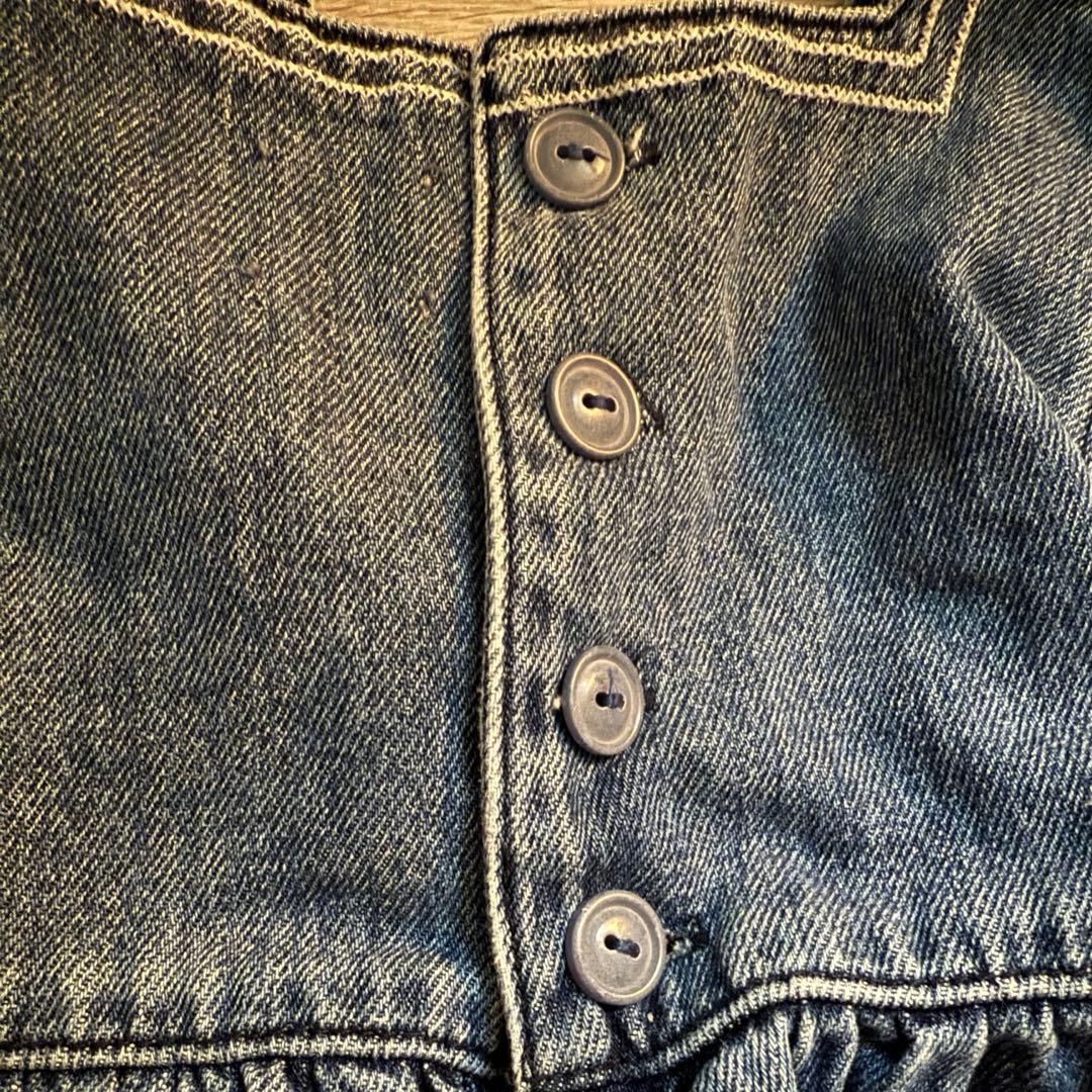 Apolina デニムサロペット オーバーオール