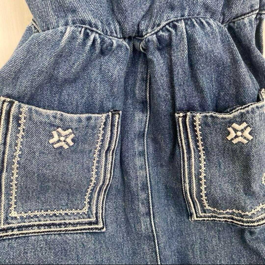 Apolina デニムサロペット オーバーオール