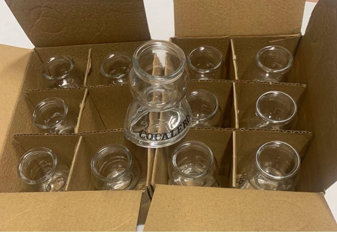 【新品未使用】コカレロボムグラス12個　ガラス製