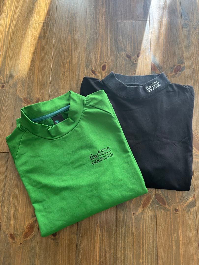 美品★5525golf モックネックセット★ビームスゴルフクラブハウスタングラム