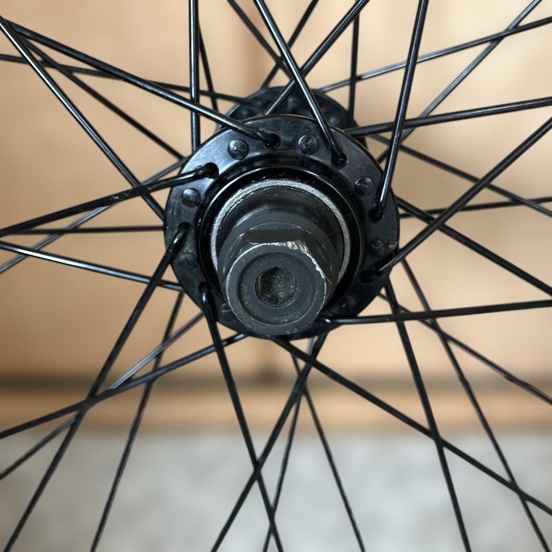 BMX用16inchホイール　完組前後セット