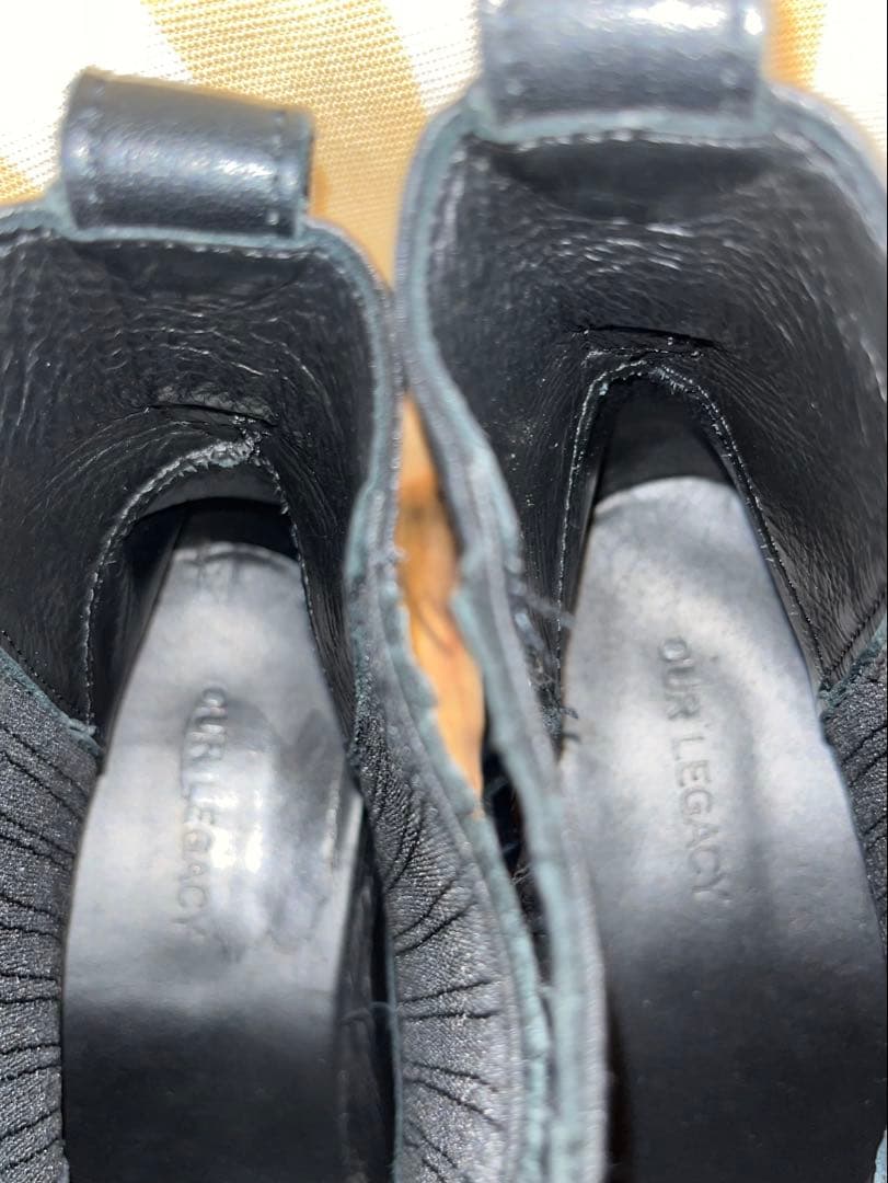 美品 Our Legacy アワーレガシー サイドゴアブーツ cuban