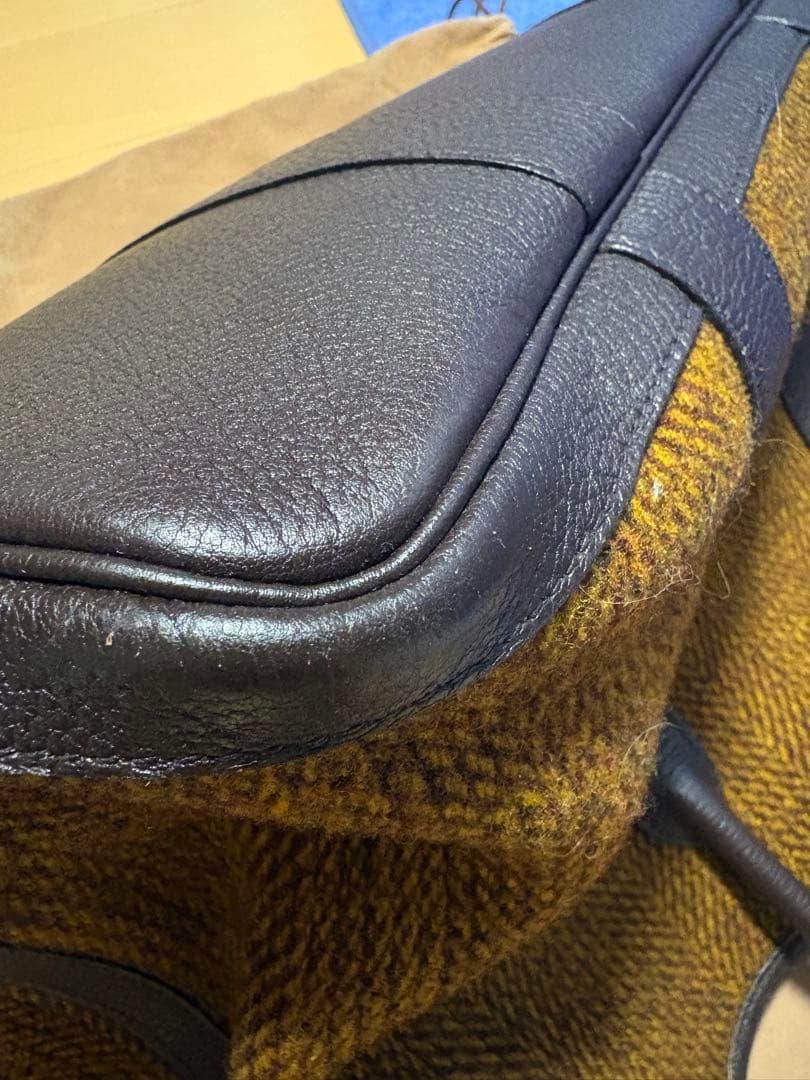 エルメス　ガーデンパーティ　ウールツイード