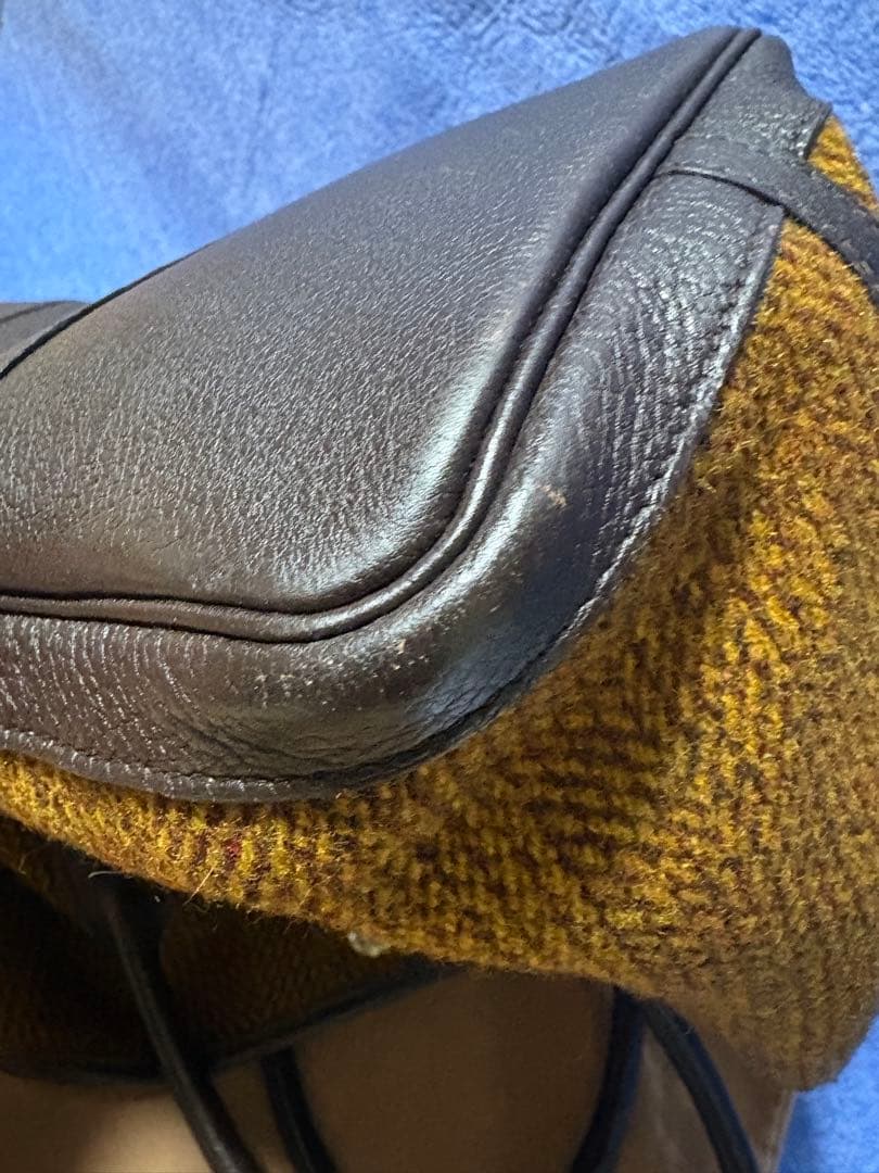 エルメス　ガーデンパーティ　ウールツイード