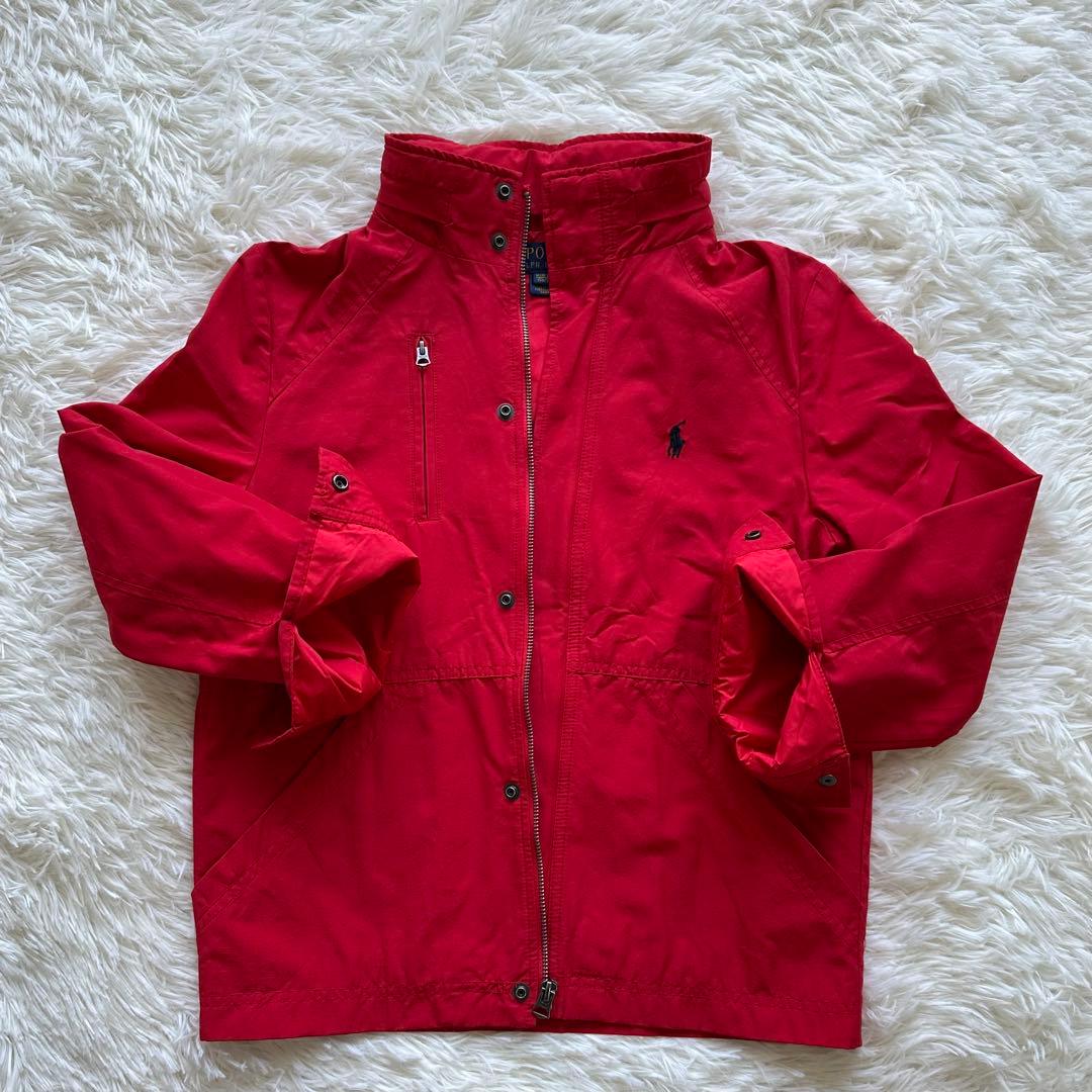 美品 ポロラルフローレンキッズ　フード付ブルゾン　アウター　ジャンパー　150