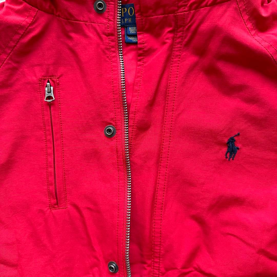 美品 ポロラルフローレンキッズ　フード付ブルゾン　アウター　ジャンパー　150