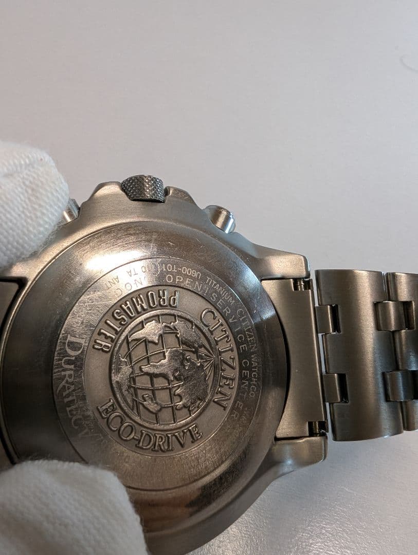 CITIZEN スカイホーク/電波ソーラー/チタン/U600-T011110