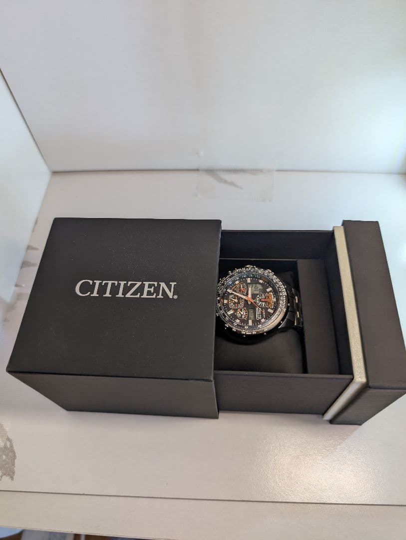 CITIZEN スカイホーク/電波ソーラー/チタン/U600-T011110