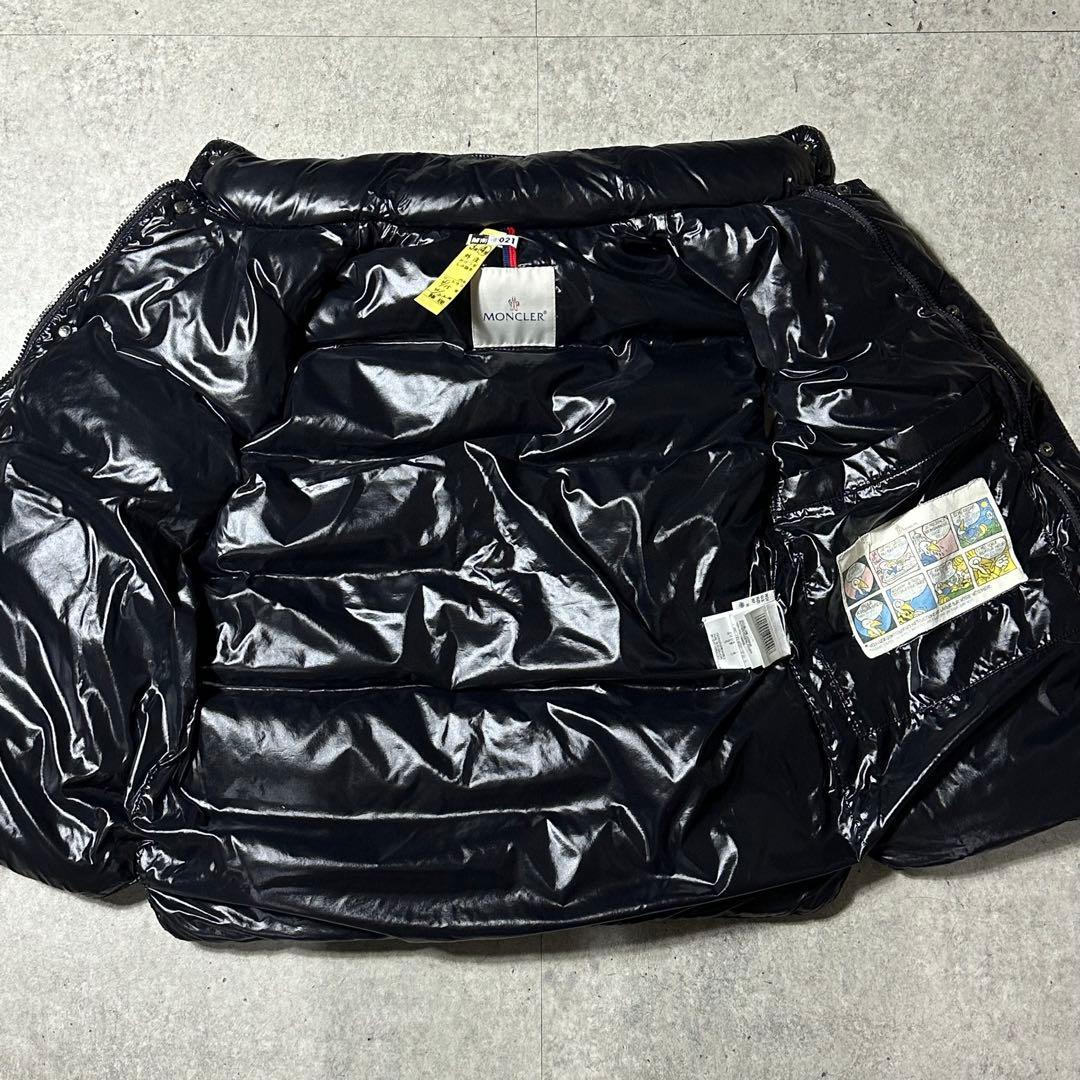 美品 MONCLER ダウンベスト 1 黒 TIB GILET